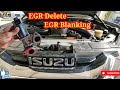 EGR Blanking Isuzu Mux Dmax