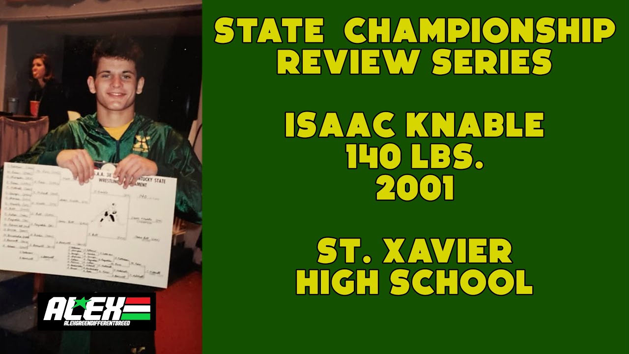 State Wrestling Championship match review w/ Isaac Knable (St. Xavier; 2001 140 lbs.)