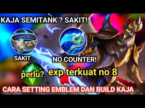 KAJA THE SUPER POWERFUL STINGER! THE MOST PAINFUL KAJA BUILD & EMBLEM SETTINGS IN 2025, AUTO ANNO...