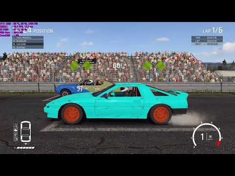 Next Car Game: Wreckfest Walkthrough Part 36 - "Pro Internationals: Midsize Madness"