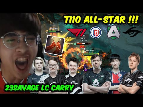 23savage Nisha Matumbaman Fng vs Zai Monet S4 - T1 Alliance Secret PSG.LGD Aster Ti10 Ranked Dota 2