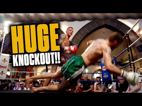 HUGE KNOCKOUT 😱 Keith McLachlan vs Oliver Simonsen | Oran Mor Muay Thai | Full Fight