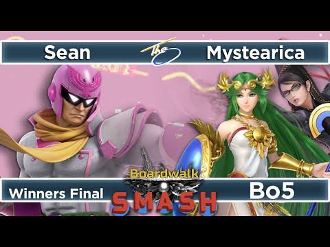 Sean (C. Falcon) v Mystearica (Bayonetta,Palutena) | Winners Final - Boardwalk Smash #40 CFL SSBU