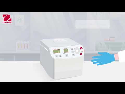 Ustawianie ID rotora w wirówkach OHAUS