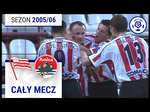 (1/2) Cracovia - Amica Wronki | CAŁY MECZ | Ekstraklasa 2005/06 | 2. Kolejka