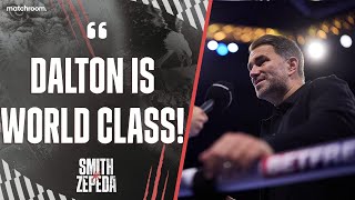 My God Did Dalton Smith Deliver! - Eddie Hearn Talks Post Zepeda KO