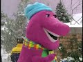 Barney It Is Snowing