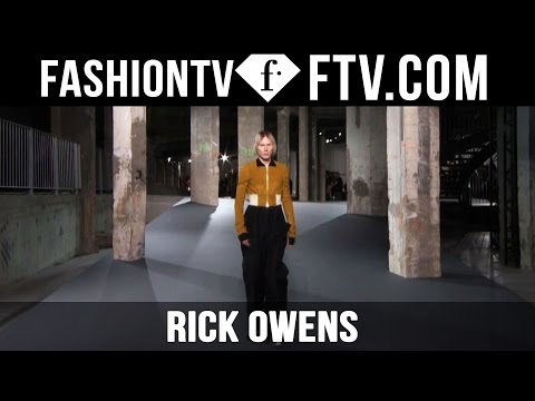 Paris Men Fashion Week Spring/Summer 2017 - Rick Owens | FashionTV