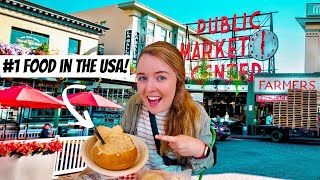 Seattle's ICONIC Foods! | Seattle Food Tour | Pike Place Market Tour |
