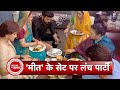 Exclusive Lunch Party Of Ashi Singh Shagun Pandey Other Co Actor On The Set Of Meet With SBB