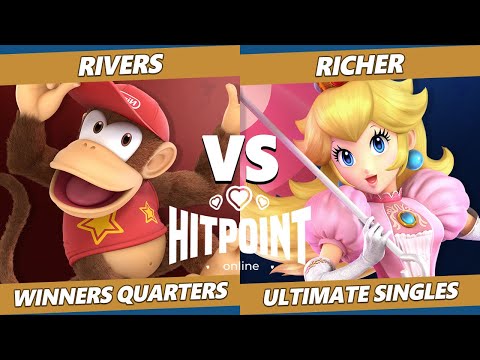 Hitpoint Online 2 Winners Quarters - Rivers (Diddy) Vs. Richer (Palutena, Peach) SSBU Smash Ultimate