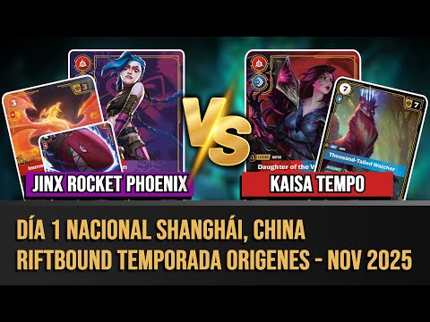 ¡Jinx sorprende en el Nacional de Shanghai! |🔴🟣Jinx vs Kaisa🔴🔵