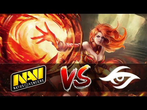 Highlights Team Secret vs NaVi game 1  DreamLeague S7 EU Division