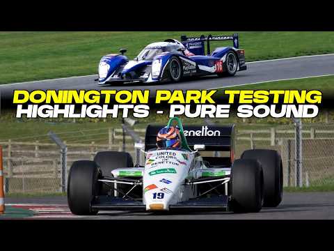 Test a Donington Park: momenti salienti, incidenti e puro sound (Peugeot 90X, Toleman F2 e altro!...