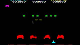 SG-1000 スペースインベーダー　ノーマルプレイ