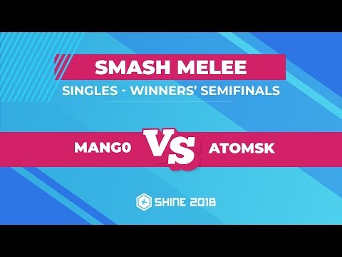 Mang0 vs Atomsk - Melee Singles: Winners' Semifinals - Shine 2018
