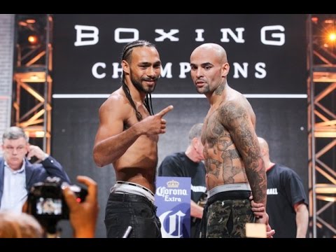 Keith Thurman vs. Luis Collazo main card weigh in