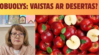Obuolys – tikras sveikatos lobis? Pektinas, cukrūs, antioksidantai