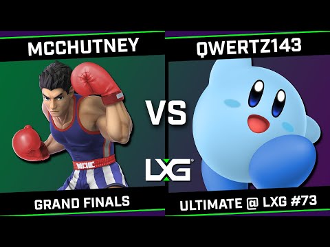 Smash Ultimate @ LXG 73 - GRAND FINALS - McChutney (Little Mac) vs qwertz143 (Kirby)