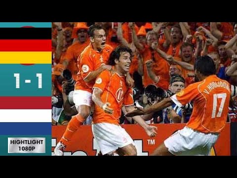 Netherlands 1 x 1 Germany (Ballack, Van Nistelrooy) ●UEFA Euro 2004 Extended Goals & Highlights