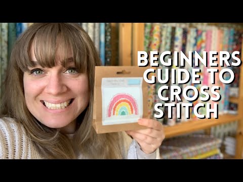 Cross Stitch Hacks for Beginners: Best £3 Craft kits unboxing and Mini Cross Stitch Tutorial