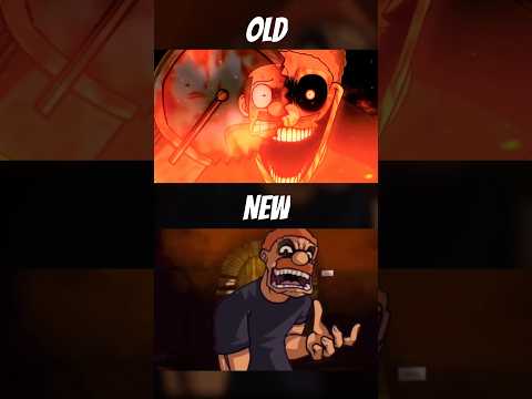 FNF SHUCKS CUTSCENE OLD VS NEW #fnf #aethos #cutscene #animation