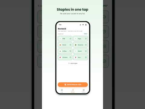 Grocery Buddy: Shopping List video thumbnail