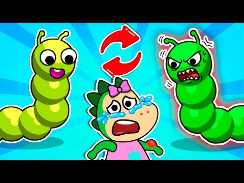 🐛 Sparkle’s Wild Caterpillar Chase 😱 Bugs & Insects🪲Safety Tips🔥Fire Spike Kids Stories