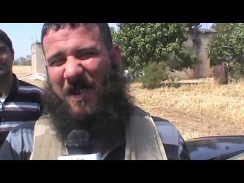 تقرير تلفزيوني لقناة السوري الحر لقاء مع مجاهدي لواء سلمان الفارسي للحديث حول معركة القصير