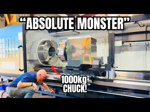 Powering Up "Thor" The Megabore - Our Biggest Lathe.