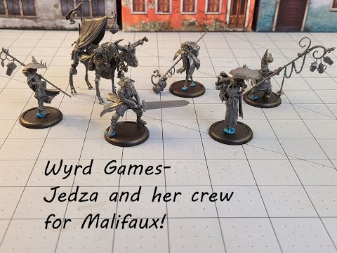 Wyrd Games-  The Jedza core box (for Malifaux) wanders onto the table!