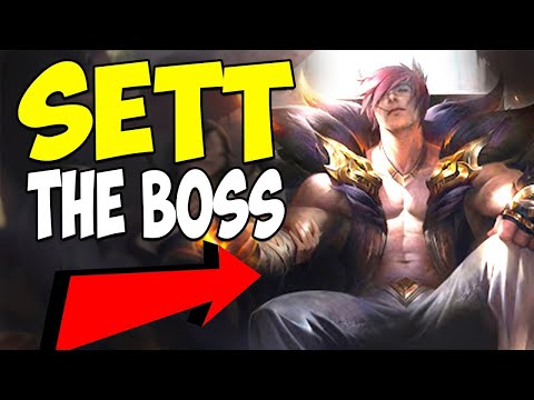 League of Legends (Conquer Sett in Jungle)