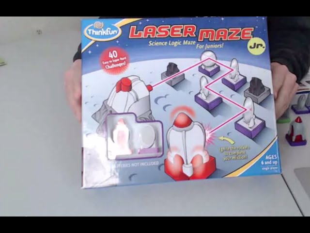 Video teaser for Laser Maze Jr: Demo Video