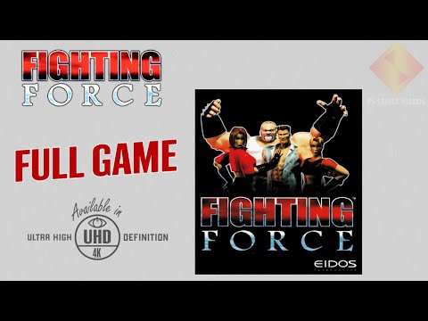 Fighting Force - Full Game Walkthrough in 4K