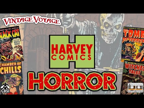 Best of Harvey Horror Comics: CBSI's Vintage Voyage Golden Age Comic Podcast