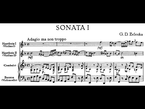 J.D Zelenka - 6 Trio Sonatas, ZWV 181 {Urtext score}
