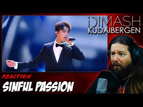 METALHEAD REACTS | DIMASH KUDAIBERGEN - "Sinful Passion"