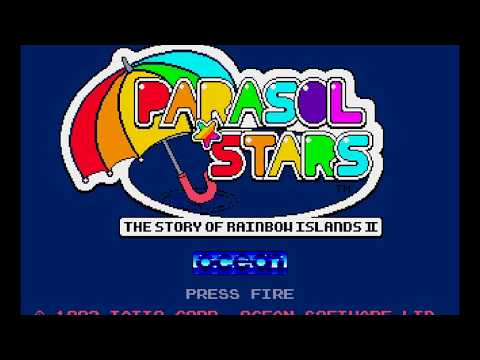 [Amiga WinUAE] Taito PARASOL STARS - Basic Gameplay Walkthrough