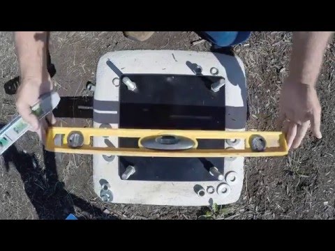 How to Level Your Basketball Hoop Anchor - Mega Slam Hoops® #megaslamhoops