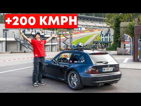 My 30 Year Old JDM BMW RIPS Through Europe's Most TERRIFYING F1 Circuit!