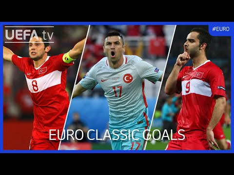 TÜRKIYE Classic EURO Goals | Nihat, Yilmaz, Şentürk...