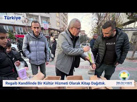 Regaib Kandili Kitap Dağtımı 2025
