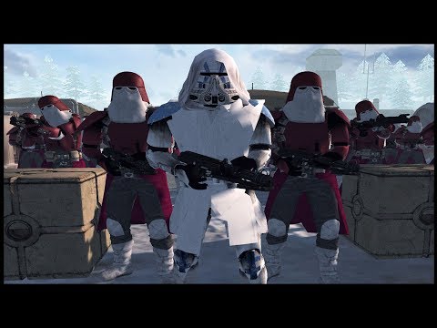 Military Outpost Last Stand by Clone Marines! - Men of War: Star Wars Mod Battle Simulator