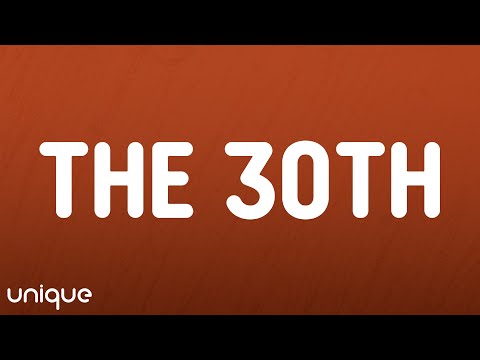 Billie Eilish - The 30th (Lyrics)
