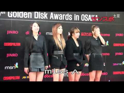 120112 miss A Red Carpet- 26th Golden Disk Awards In Osaka