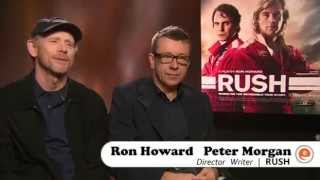 Rush: Video interview with Ron Howard & Peter Morgan