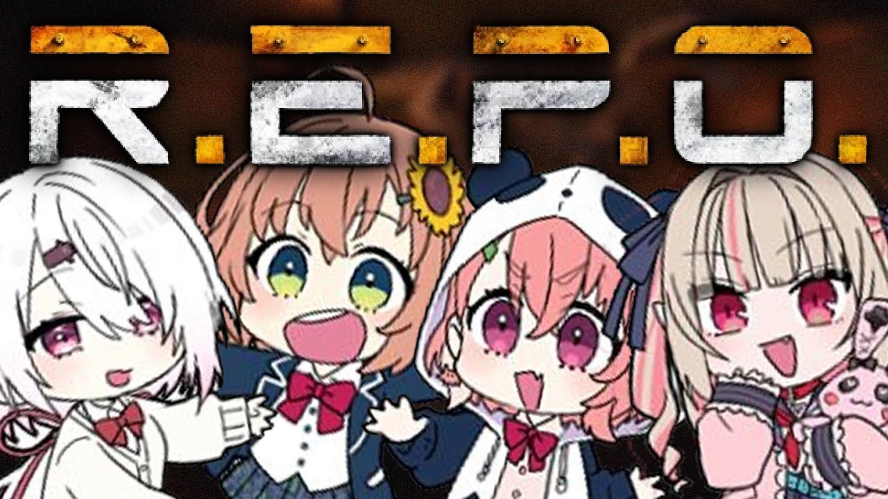 ꒰R.E.P.O.꒱　ゥチラは可愛いくて最強EZ　૮ ˶ᵔ ᵕ ᵔ˶ ྀིა　：げまじょ