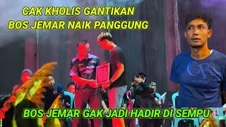 Download lagu Cak Kholis gantikan cak jemar naik panggung,emang ya ngundang Riswanda Tanpa cak jemar terasa hambar mp3
