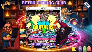 Snow Bros 3 | Arcade | Review & Gameplay | Rare Sequel to a Classic!