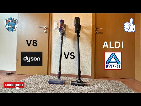 Ultimativer Staubsauger-Duell: Dyson V8 vs. Aldi Ambiano - Wer saugt sich an die Spitze?
